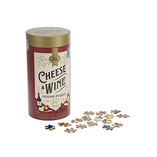 Cheese + Wine 500 Piece Jigsaw Puzzle von Ridley's
