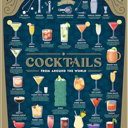 Cocktail Lover's 500-piece Jigsaw Puzzle von Ridley's Games