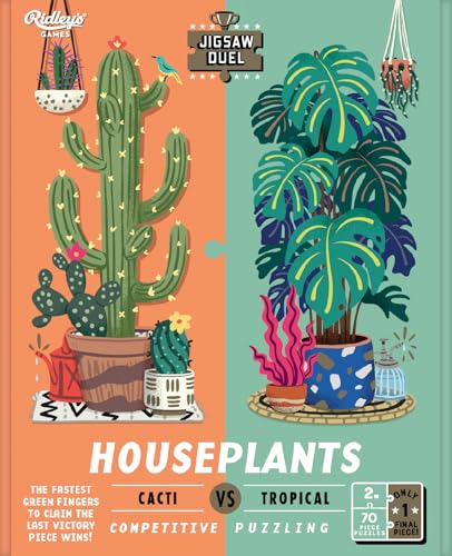 Ridley's- Puzzle, 0810073341364, Plantes D'intérieur Cactus Vs Tropical von Ridley's