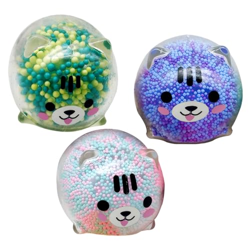 3 Stück Stressball,Stressbälle Spielzeug Stressball Kinder,Antistressball aus TPR-Material für Stressball Erwachsene,Katze Anti Stress Ball,für Kinder und Erwachsene zum Entspannen(Zufällige Farben) 3 Stück Stressball,Stressbälle Spielzeug Stressball Kinder,Antistressball aus TPR-Material für Stressball Erwachsene,Katze Anti Stress Ball,für Kinder und Erwachsene zum Entspannen(Zufällige Farben) von Rienan