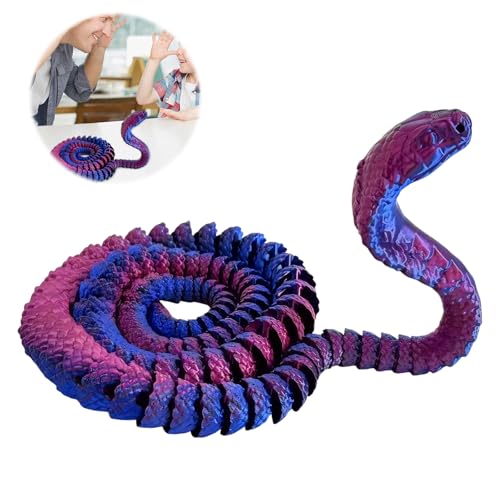 3D Printed Snake Toys,Lebensecht 3D Gedruckte Schlange,3D Druck Schlange Beweglicher,Lustige 3D-Tiere Schlangenspielzeug,Jahr Der Schlange Spielzeug Dekorationen,Geschenke für Erwachsene Kinder 3D Printed Snake Toys,Lebensecht 3D Gedruckte Schlange,3D Druck Schlange Beweglicher,Lustige 3D-Tiere Schlangenspielzeug,Jahr Der Schlange Spielzeug Dekorationen,Geschenke für Erwachsene Kinder von Rienan