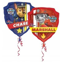 SuperShape Paw Patrol Folienballon P38 lose 63 x 68 cm von Riethmüller Europe GmbH