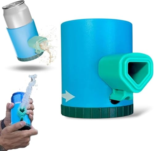 Shotgun Roulette,Drinking Game for Tailgating,Randomized Beer Shotgun,The Thrilling Twist-and-Pass Party Game,Hot Potato Style Beer Shot Tool For BBQ Pregame Bachelor Summer Party Game (1 Pcs) von Rietoiu