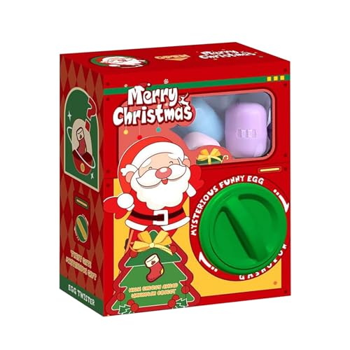 # Lustige Weihnachtsspielzeugdekoration, zufälliges Design, modisches Neujahrsüberraschungsgeschenk (Red, One Size) von Rifuli