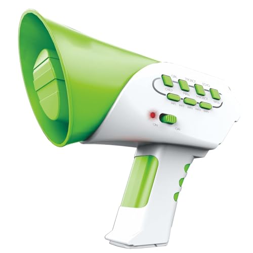 Rifuli # Smart Multi Voice Changer Verstärker 7 Verschiedene Sprachmodifikatoren Lautsprecherspielzeug (Green, One Size) von Rifuli