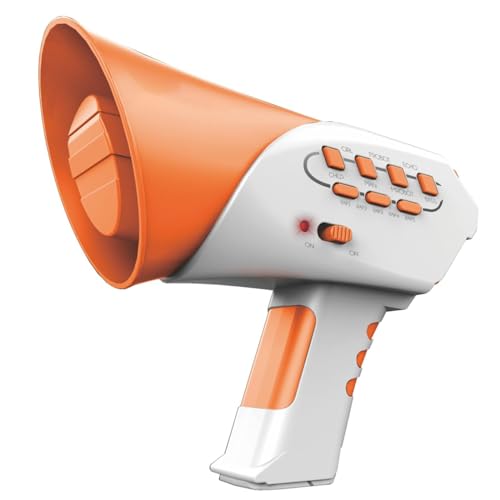 Rifuli # Smart Multi Voice Changer Verstärker 7 Verschiedene Sprachmodifikatoren Lautsprecherspielzeug (Orange, One Size) von Rifuli