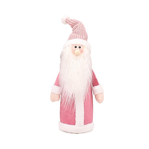 Rifuli # Weihnachtsstoff-Strickmütze, Schneemann, Langer Mann, Puppe, weihnachtliche dekorative Verzierung (H, One Size) von Rifuli