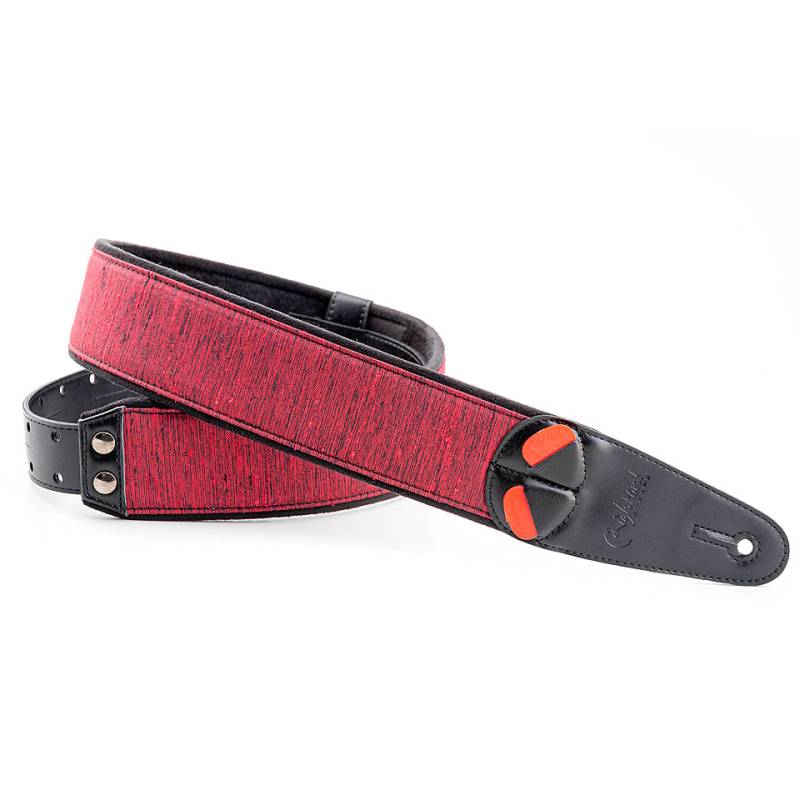 RightOn! Straps Mojo Boxeo red Gitarrengurt von RightOn! Straps