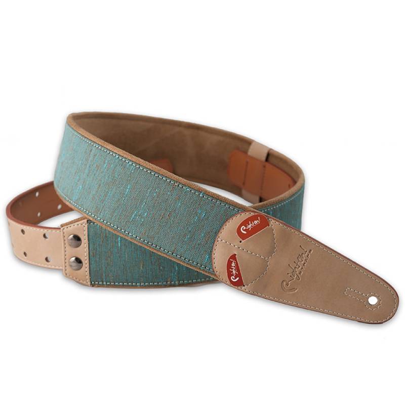 RightOn! Straps Mojo Boxeo teal Gitarrengurt von RightOn! Straps