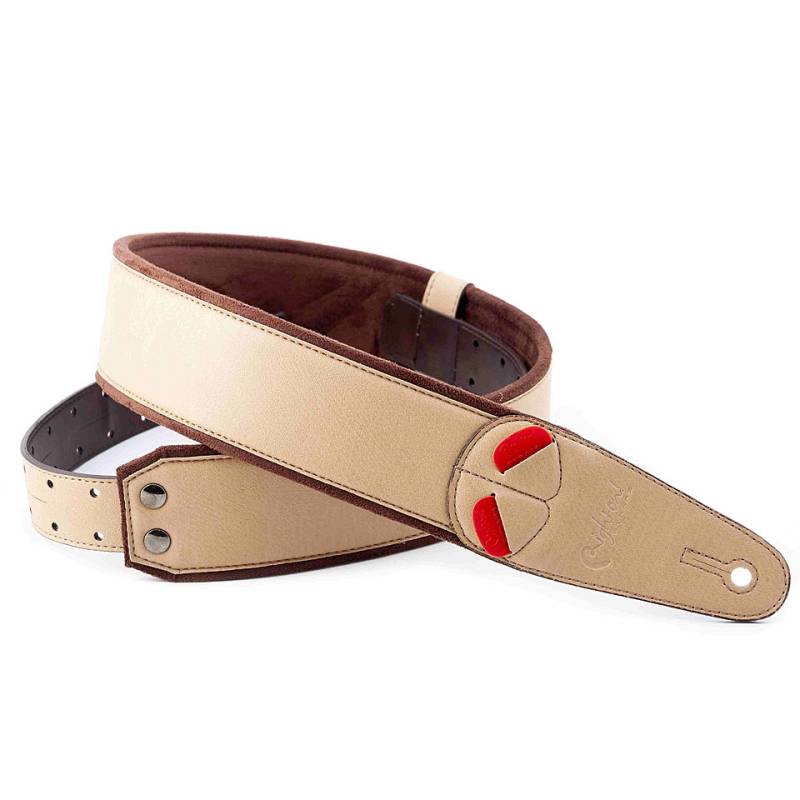 RightOn! Straps Mojo Charm, beige Gitarrengurt von RightOn! Straps