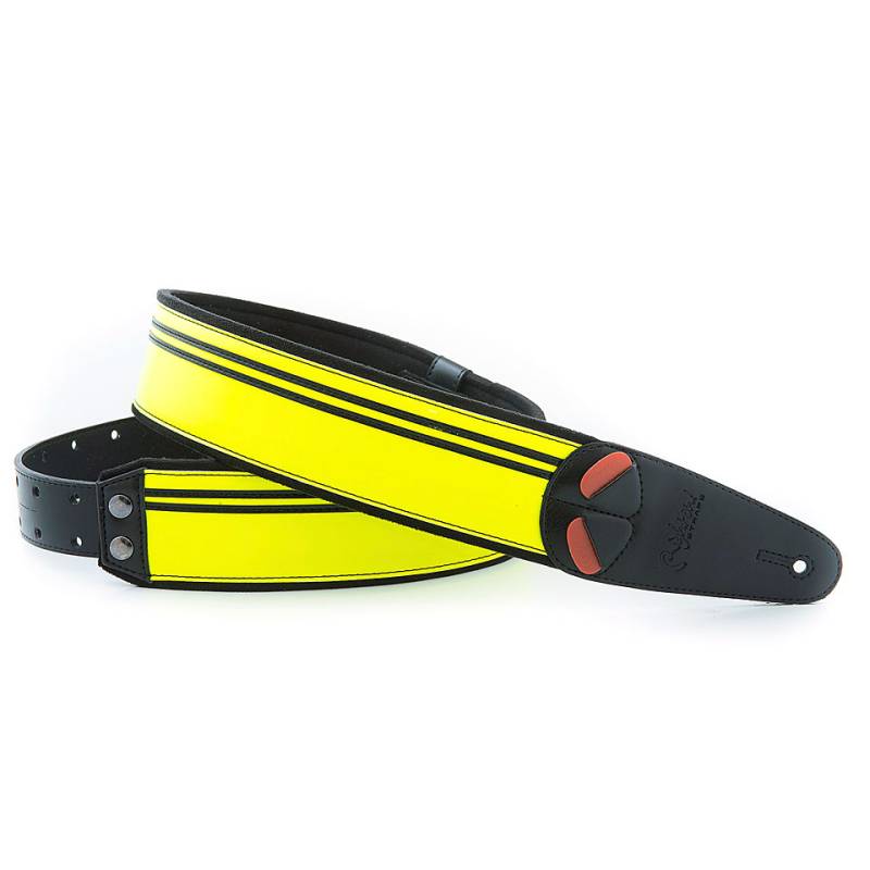 RightOn! Straps Mojo Neon Yellow Gitarrengurt von RightOn! Straps