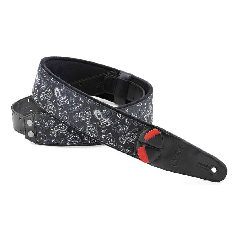 RightOn! Straps Mojo Paisley black Gitarrengurt von RightOn! Straps