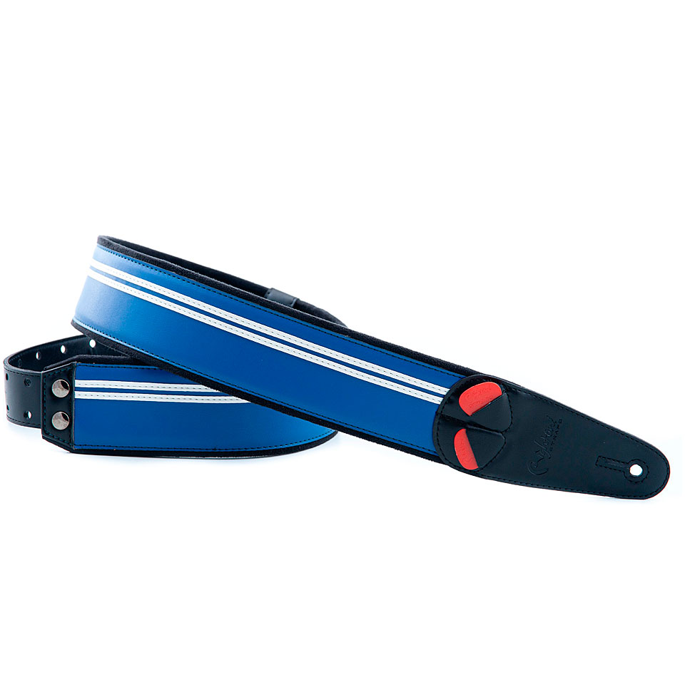 RightOn! Straps Mojo Race blue Gitarrengurt von RightOn! Straps