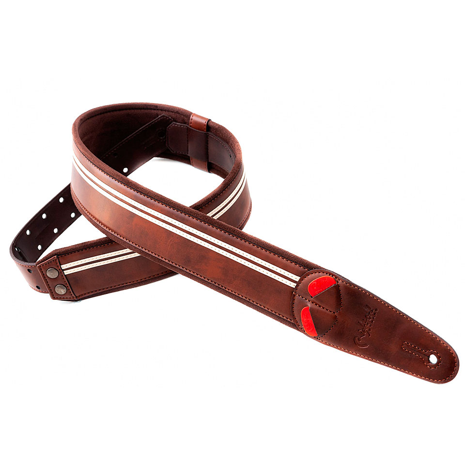 RightOn! Straps Mojo Race brown Gitarrengurt von RightOn! Straps