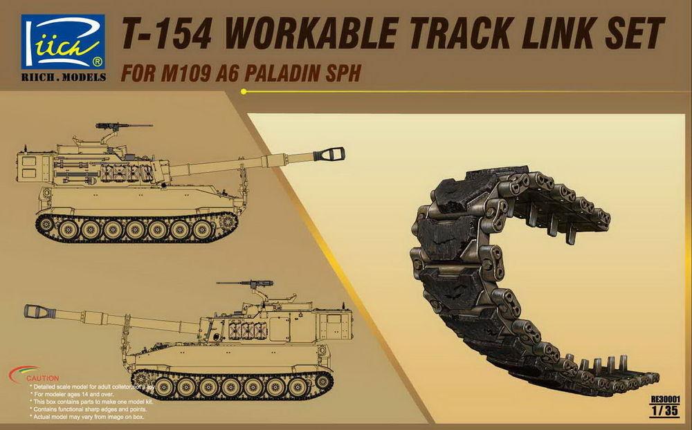 T-154 Workable Track set for M109A6 SPH T-154 Workable Track set for M109A6 SPH von Riich Models