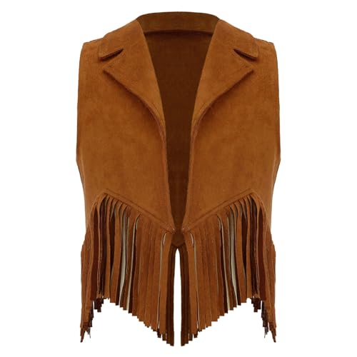 Riismen Jacke Weste Cowboy Junge Kind Verkleidung Cowgirl Mädchen Hat Fransen Verkleidet Anzug Party Karneval Geburtstag Abend Cosplay Braun 146-152 Riismen Jacke Weste Cowboy Junge Kind Verkleidung Cowgirl Mädchen Hat Fransen Verkleidet Anzug Party Karneval Geburtstag Abend Cosplay Braun 146-152 von Riismen