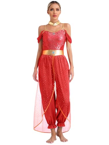Riismen Körper Kleider Tanzen Lateinisch Jazz Frauen Tänzer Zusammen Anzug Von Bauch Erwachsene Verkleidung Prinzessin Orientalisch Karneval Szene Zeigen Rot 3XL Riismen Körper Kleider Tanzen Lateinisch Jazz Frauen Tänzer Zusammen Anzug Von Bauch Erwachsene Verkleidung Prinzessin Orientalisch Karneval Szene Zeigen Rot 3XL von Riismen