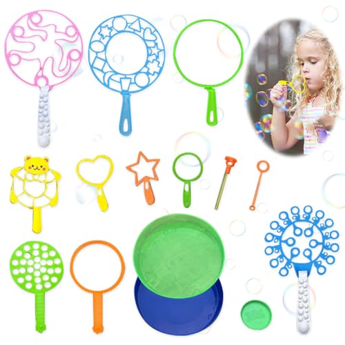 Riisoyu 15 Stück Seifenblasen Set für Kinder, Bunte Seifenblasen stäbe Buntes Seifenblasen Spielzeug perfekt für Kindergeburtstag Partys Hochzeit für alle Altersgruppen Menschen Riisoyu 15 Stück Seifenblasen Set für Kinder, Bunte Seifenblasen stäbe Buntes Seifenblasen Spielzeug perfekt für Kindergeburtstag Partys Hochzeit für alle Altersgruppen Menschen von Riisoyu