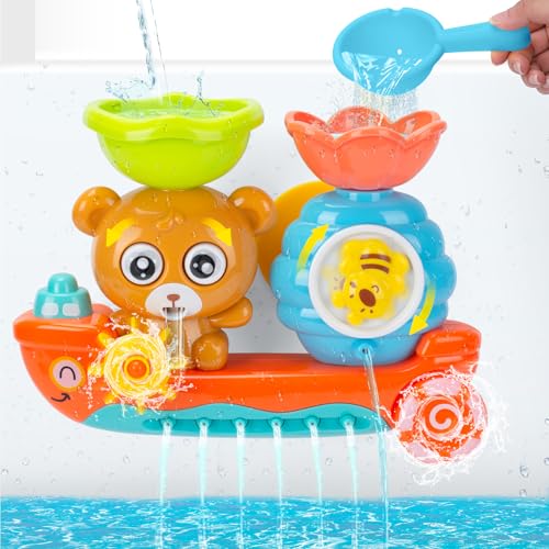 RILSO Badewannenspielzeug ab 1 2 3 4 Jahr,Badespielzeug ab 1 2 3 4 Jahr,Wasserspielzeug Kinder Spielzeug ab 1 2 3 Jahr mädchen junge,Badespielzeug Baby ab 6-18 Monate,Geschenk Mädchen Junge 1 2 3 Jahr RILSO Badewannenspielzeug ab 1 2 3 4 Jahr,Badespielzeug ab 1 2 3 4 Jahr,Wasserspielzeug Kinder Spielzeug ab 1 2 3 Jahr mädchen junge,Badespielzeug Baby ab 6-18 Monate,Geschenk Mädchen Junge 1 2 3 Jahr von Rilso