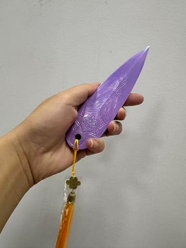 HUNTERX Cosplay 3D Gedruckter Dart, Demon Hunters HUNTERX Kostüm Zubehör, Lila Waffe für Erwachsene, Halloween Outfits von Rimtpuz