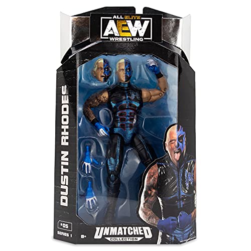 Dustin Rhodes – AEW Unmatched Series 1 Jazwares Toy Wrestling Actionfigur von Ringside