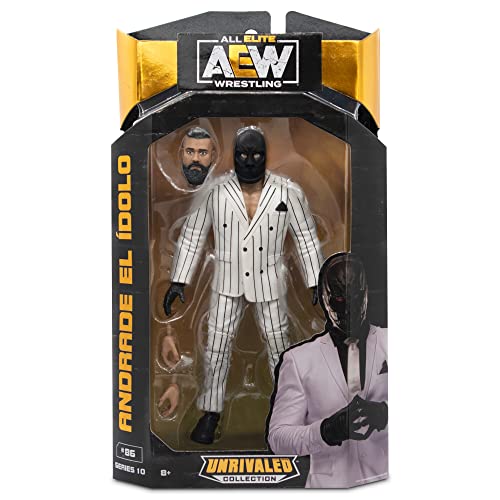 Ringside Andrade El Idolo - AEW Unrivaled 10 Toy Wrestling Action Figure Ringside Andrade El Idolo - AEW Unrivaled 10 Toy Wrestling Action Figure von Ringside