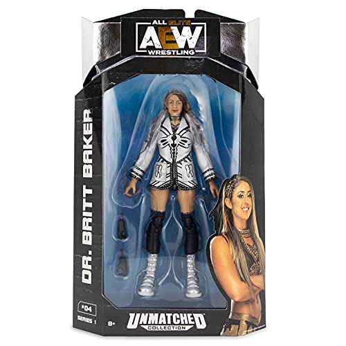 Britt Baker – AEW Unmatched Series 1 Jazwares Spielzeug Wrestling Actionfigur von Ringside