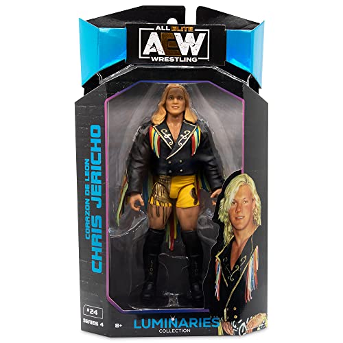 Ringside Chris Jericho – AEW Unmatched Serie 4 Spielzeug Wrestling Figur von Ringside