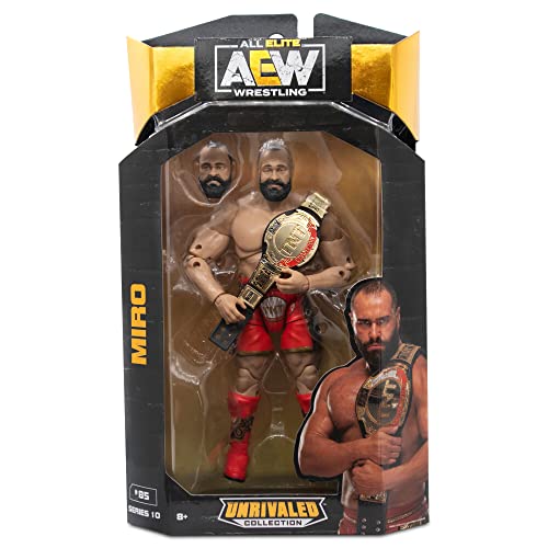 Ringside Miro - AEW Unrivaled 10 Toy Wrestling Action Figure Ringside Miro - AEW Unrivaled 10 Toy Wrestling Action Figure von Ringside