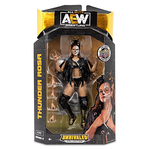 Ringside Thunder Rosa – AEW Unrivaled 9 Toy Wrestling Actionfigur von Ringside