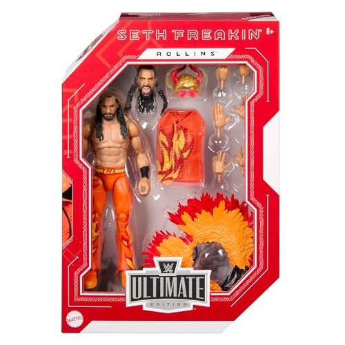 Seth Rollins (Fire Gear) - Fan Takeover WWE Ultimate Edition Exclusive Toy Wrestling Action Figure von Ringside