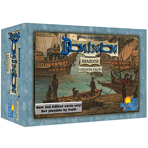 Dominion: Seaside 2nd Edition Update Pack – Erweiterungskarten-Pack, Rio Grande Spiele, ab 14 Jahren, 2-4 Spieler von Rio Grande Games