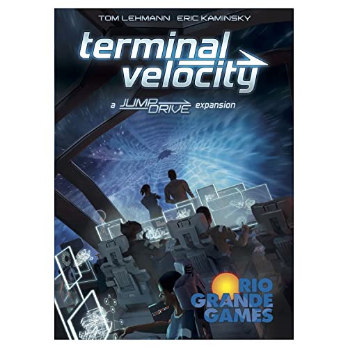Rio Grande Games Jump Drive: Terminal Velocity Expansion - Galaxy Race Kartenspiel, eine Erweiterung für Jump Drive Basisspiel - Galaxy Race Kartenspiel, 1-5 Spieler, 30 Minuten Spielzeit von Rio Grande Games