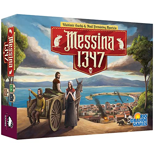 RIO Grande Games ACH Messina 1347 - Strategie-Brettspiel, Rio Grande Spiele, Alter 14+, 1-4 Spieler, 90-120 Min RIO Grande Games ACH Messina 1347 - Strategie-Brettspiel, Rio Grande Spiele, Alter 14+, 1-4 Spieler, 90-120 Min von Rio Grande Games