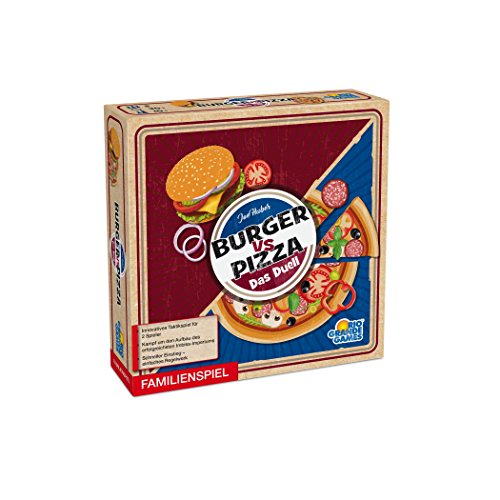 Rio Grande Games 22501481 Burger vs. Pizza - Das Duell von Joe Huber; Das Innovative Taktikspiel für 2 Spieler Rio Grande Games 22501481 Burger vs. Pizza - Das Duell von Joe Huber; Das Innovative Taktikspiel für 2 Spieler von Rio Grande Games