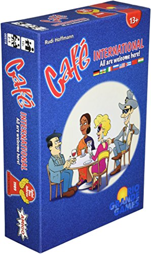 Rio Grande Games Cafe International Brettspiel, 4 Spieler, ab 10 Jahren von Rio Grande Games
