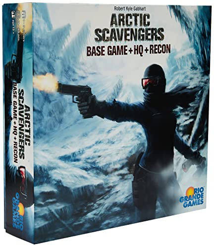 Rio Grande Games RIO515 Arctic Scavengers Brettspiel Basisspiel + HQ + Recon Erweiterungen Rio Grande Games RIO515 Arctic Scavengers Brettspiel Basisspiel + HQ + Recon Erweiterungen von Rio Grande Games