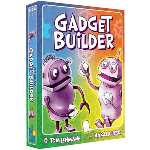 Rio Grande Games: Gadget Builder – Strategie-Kartenspiel, Rennen um Ihre Hand zu leeren, Spielkarten zum Bauen von Roboter-Gadgets, Familienfeier, ab 14 Jahren, 2-5 Spieler Rio Grande Games: Gadget Builder – Strategie-Kartenspiel, Rennen um Ihre Hand zu leeren, Spielkarten zum Bauen von Roboter-Gadgets, Familienfeier, ab 14 Jahren, 2-5 Spieler von Rio Grande Games