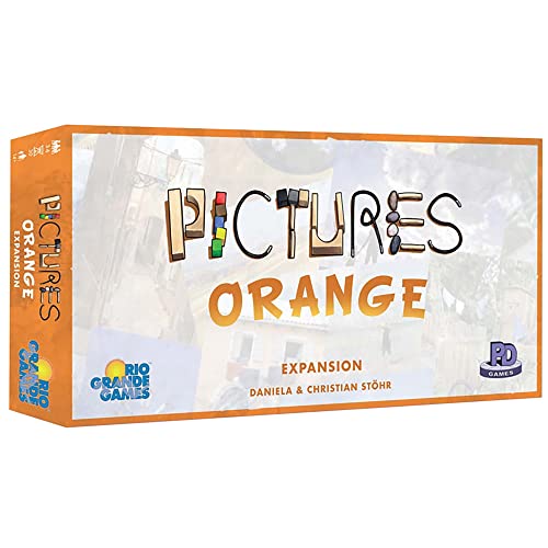 Rio Grande Games: Pictures Orange Erweiterung - Familienspiel-Erweiterung zu Bildern - Alter 14+, 3-5 Spieler, 30 Min Game Play Rio Grande Games: Pictures Orange Erweiterung - Familienspiel-Erweiterung zu Bildern - Alter 14+, 3-5 Spieler, 30 Min Game Play von Rio Grande Games