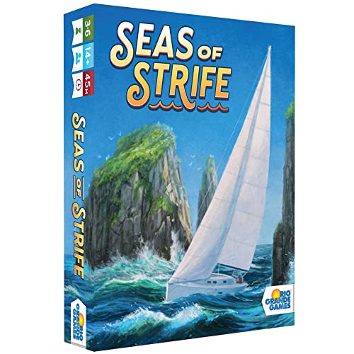 Seas of Strife - Rio Grande Games, Trick Taking Card Game, Ages 14+, 3-6 Players, 45 Min von Rio Grande Games