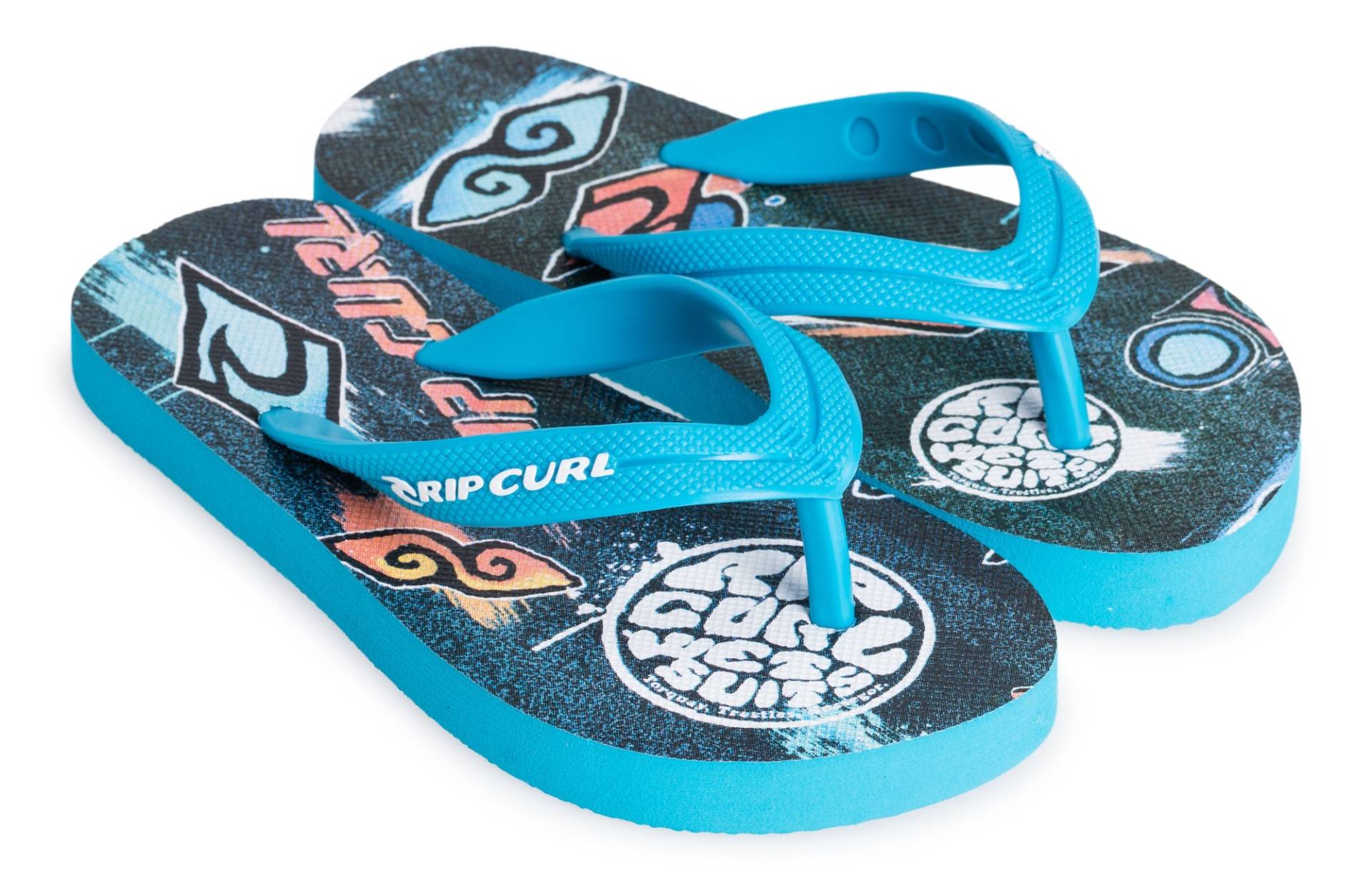 Rip Curl Brush Strokes Flip Flops, Blue 31 Rip Curl Brush Strokes Flip Flops, Blue 31 von Rip Curl