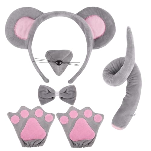 Riqiaqia 6-teiliges Maus-Kostüm-Set von Riqiaqia