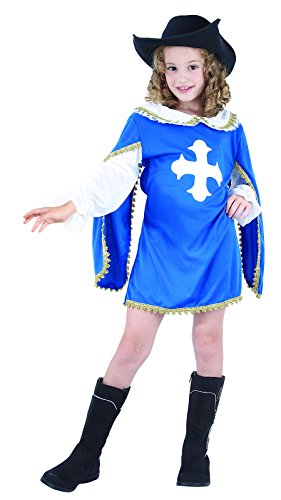Rire Et Confetti – Fiamou033 – Kostüm für Kinder – Kleiner Karabinerhaken blau – Größe S von Rire Et Confetti