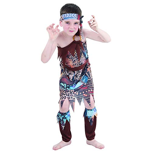 Rire Et Confetti – Fibcav014 – Kostüm für Kinder – Kleiner König des Dschungels – Jungen – Größe M von Rire Et Confetti
