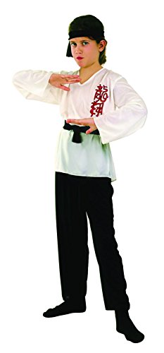 Rire Et Confetti – Fibnin022 – Kostüm für Kinder – kleines Karateka – Jungen – Größe M von Rire Et Confetti