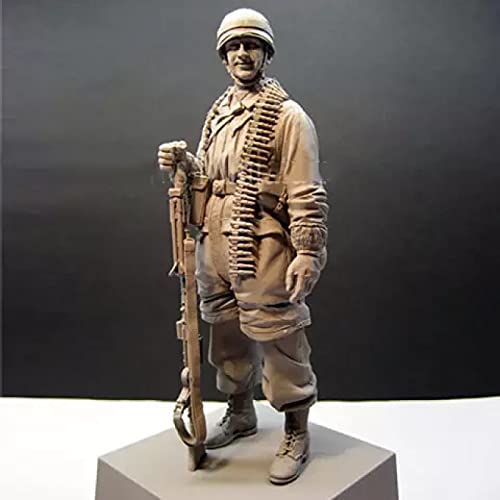 Risjc 1/16 120mm WWII Fallschirmjäger Modell unbemalt und unmontiert Miniaturmodellbausatz/A06134 von Risjc