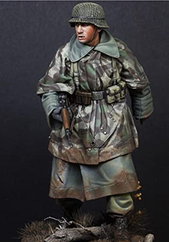 Risjc 1/16 120mm WWII Soldat Resin Soldatenmodell unbemalt und unmontiert Miniaturmodellbausatz/A16133 von Risjc