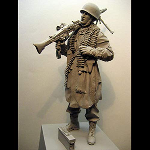 Risjc 1/16 Harzfigur Soldat Modellbausatz, WWII Soldat gk Militärmodell // N9154 von Risjc