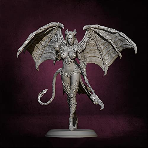 Risjc 1/24 75mm Fantasy weibliche Kriegerin Resin Miniatur-Charaktermodell unbemalt und unmontiert Modellbausatz – 1D9278 Risjc 1/24 75mm Fantasy weibliche Kriegerin Resin Miniatur-Charaktermodell unbemalt und unmontiert Modellbausatz – 1D9278 von Risjc