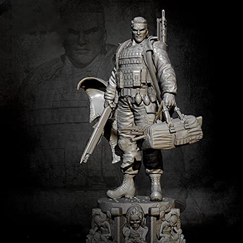 Risjc 1/24 75mm Sci-Fi Agent Warrior Resin Miniatur-Charaktermodell Unbemaltes und nicht zusammengebautes Modellbausatz – 1D7392 Risjc 1/24 75mm Sci-Fi Agent Warrior Resin Miniatur-Charaktermodell Unbemaltes und nicht zusammengebautes Modellbausatz – 1D7392 von Risjc